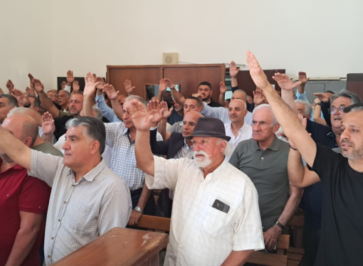 86 مختارا بترونيًا أقسموا اليمين في السرايا