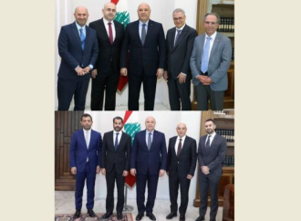 الرئيس عون استقبل رئيس الجامعة اللبنانية واطباء مكرمين ووفد نقابة مستوردي الادوية