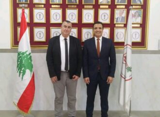 النائب ايهاب مطر في زياره إلى نقيب أطباء الأسنان الدكتور ميلاد ديب